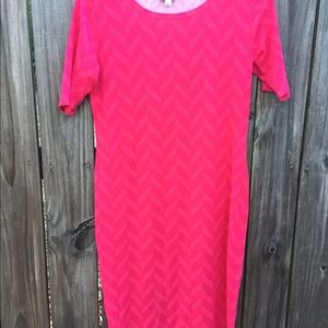 LuLaRoe Hot Pink Julia